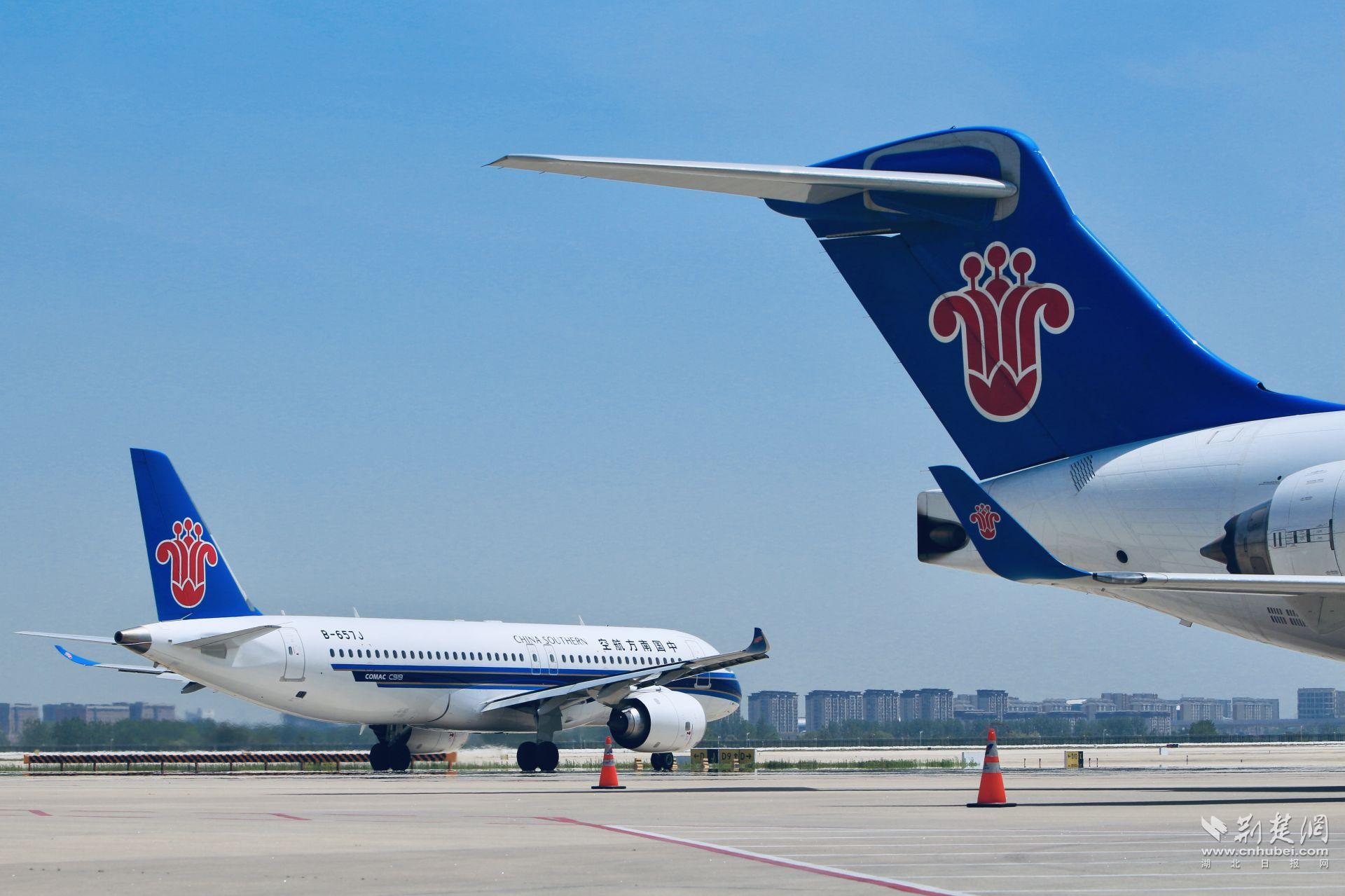 这场标签的飞行即将到来，中国南部航空公司将