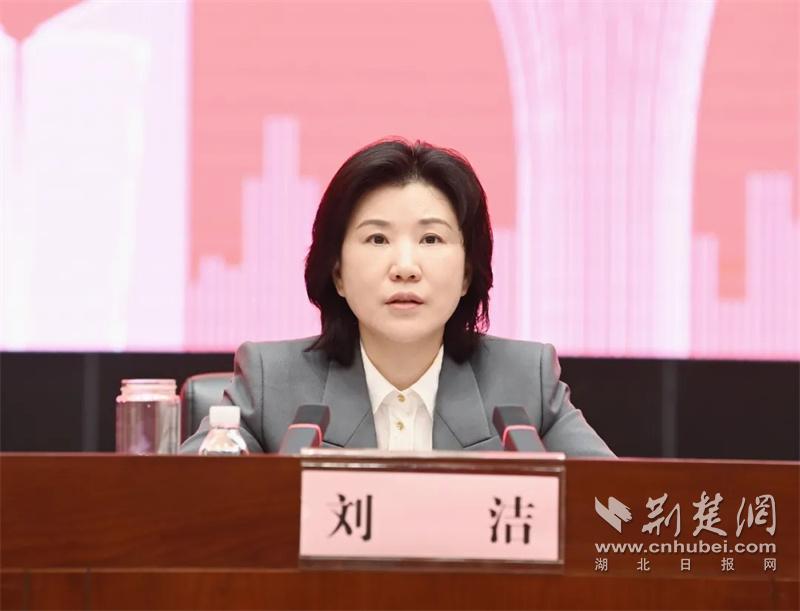 武汉市委常委,东湖高新区工委书记,管委会主任刘洁.